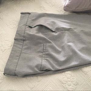 H&M dress slacks size 6 gray slacks 38”long